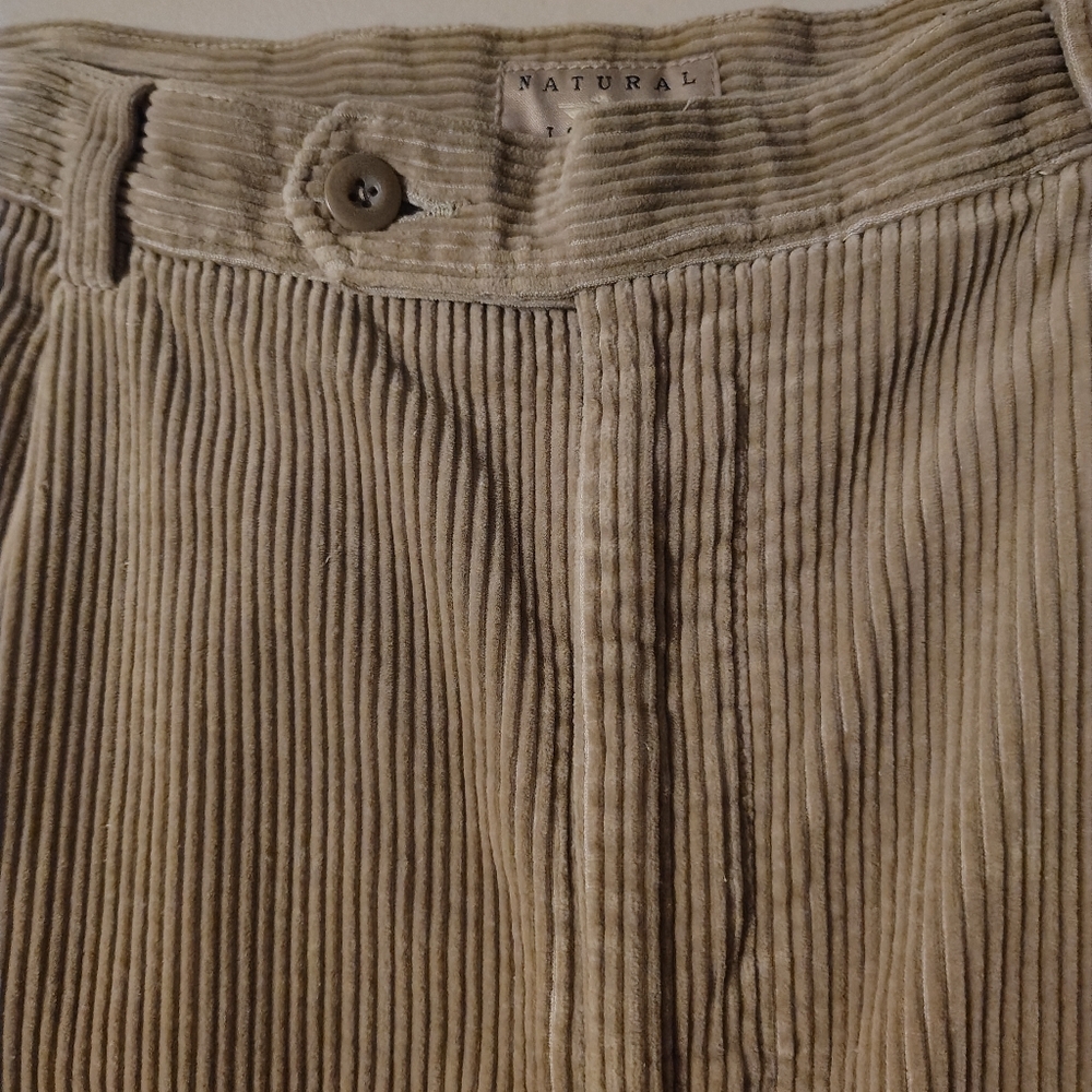 Men's Classic Tan Corduroy Trousers - Picture 3 of 8